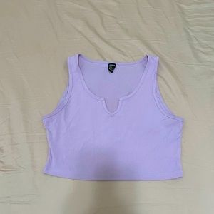 light purple tank